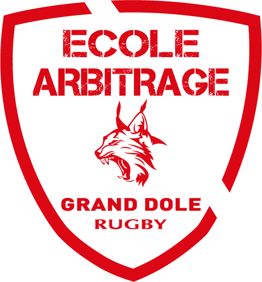 Logo école d'arbitrage grand dole rugby